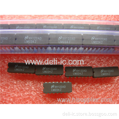 Lm224j - Low Power Quad Operational Amplifiers - National Semiconductor